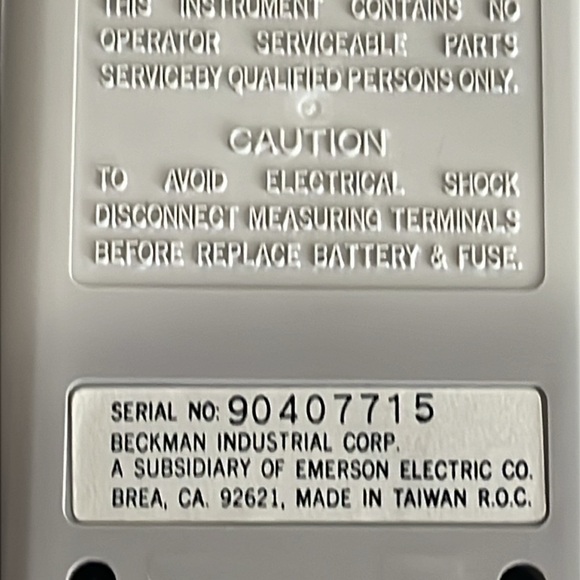 VINTAGE BECKMAN CIRCUITMATE DM15B - Picture 4 of 6